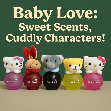 Gentle Baby Perfume with Cartoon Characters – Alcohol-Free & Long-Lasting Fragrance (Boys & Girls)