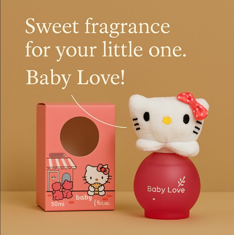 Gentle Baby Perfume with Cartoon Characters – Alcohol-Free & Long-Lasting Fragrance (Boys & Girls)